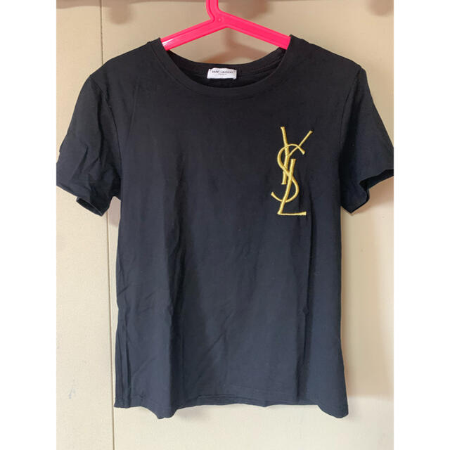 Saint Laurent(サンローラン)のSaint Laurent Tシャツ　ブラック レディースのトップス(Tシャツ(半袖/袖なし))の商品写真