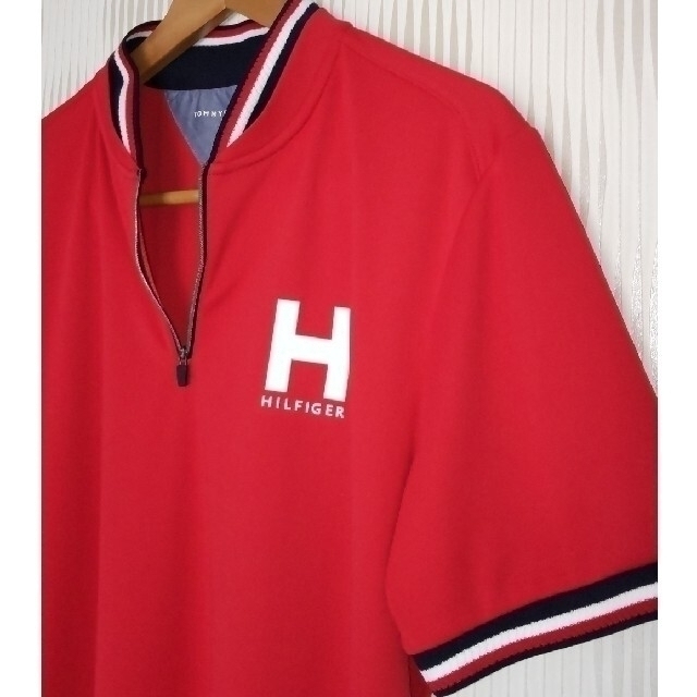 TOMMY HILFIGER(トミーヒルフィガー)の★本日タイムセール★ TOMMY HILFIGER  ジップアップシャツ メンズのトップス(ポロシャツ)の商品写真