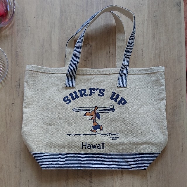 SNOOPY - ハワイ限定 スヌーピー トートバッグの通販 by temi's SNOOPY - ハワイ限定 スヌーピー トートバッグの通販 by temi's