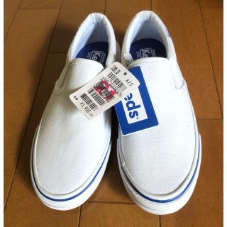 ケッズ(Keds)の新品 ケッズ 女の子 ANCHOR SLIP ON 20cm ホワイト(スリッポン)