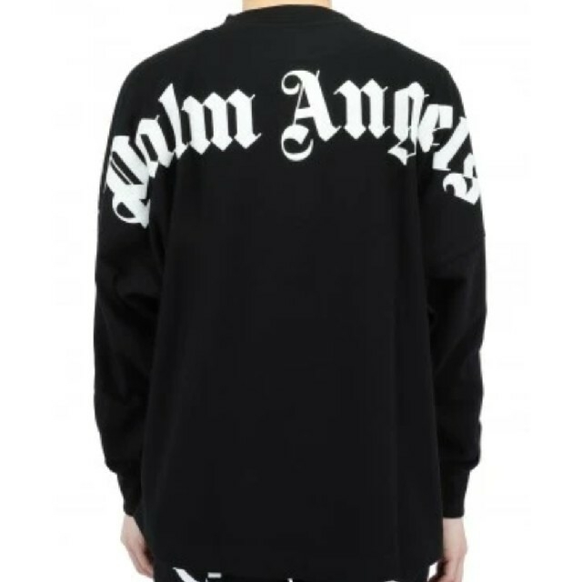 Palm Angels CLASSIC LOGO OVER TEE L/S M online shop www.gold-and