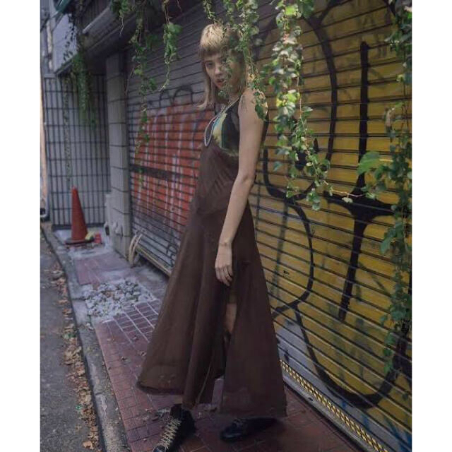 新品本物】 PERVERZE パーバーズ strap dress キャミソールワンピース