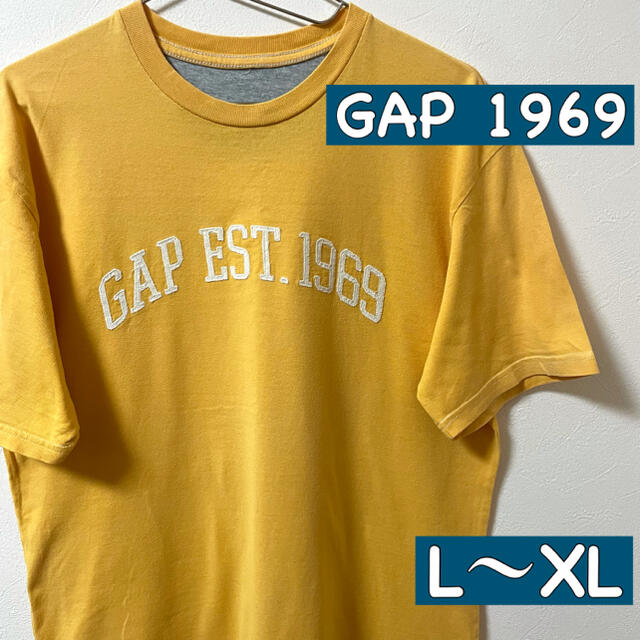 GAP(ギャップ)のGAP 1969 イエローTシャツ メンズのトップス(Tシャツ/カットソー(半袖/袖なし))の商品写真