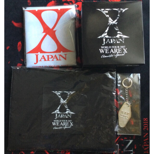 XJAPAN 2017 WE ARE X スピーカー　フラッグ　プラチナグッズ