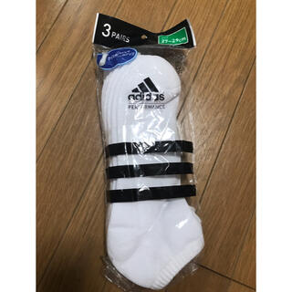 アディダス(adidas)の(新品未使用)アディダス　靴下　27〜29㎝　3足セット(ソックス)