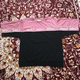 黒ロゴT レディース Tシャツ 2枚セット(Tシャツ(半袖/袖なし))