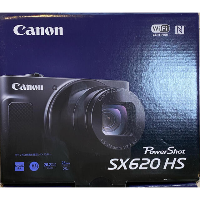 Canon(キヤノン)のCanon PowerShot SX620 HS ホワイト 新品未使用品 スマホ/家電/カメラのカメラ(コンパクトデジタルカメラ)の商品写真