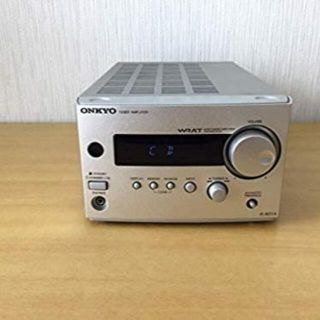 オンキヨー(ONKYO)のONKYO INTEC155 FM/AMチューナーアンプ 24W+24W R-8(アンプ)