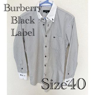 バーバリーブラックレーベル(BURBERRY BLACK LABEL)の【美品】バーバリーブラックレーベル　シャツ(シャツ)