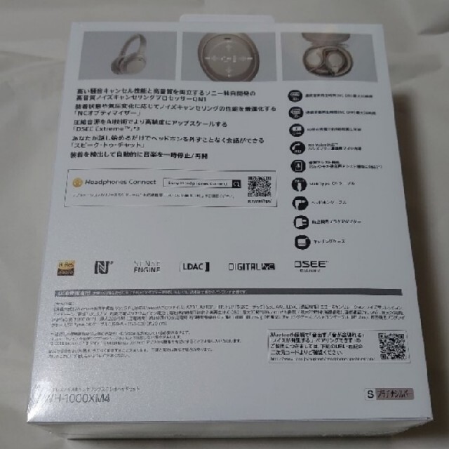 SONY(ソニー)のコーギーパパ様専用 SONY  WH-1000XM4 シルバー スマホ/家電/カメラのオーディオ機器(ヘッドフォン/イヤフォン)の商品写真