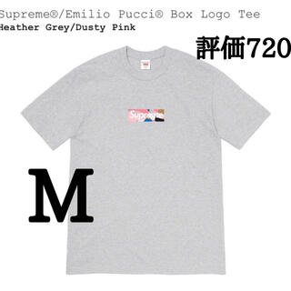 シュプリーム(Supreme)の✅　Supreme/Emilio PucciBox Logo Tee M 新品(Tシャツ/カットソー(半袖/袖なし))