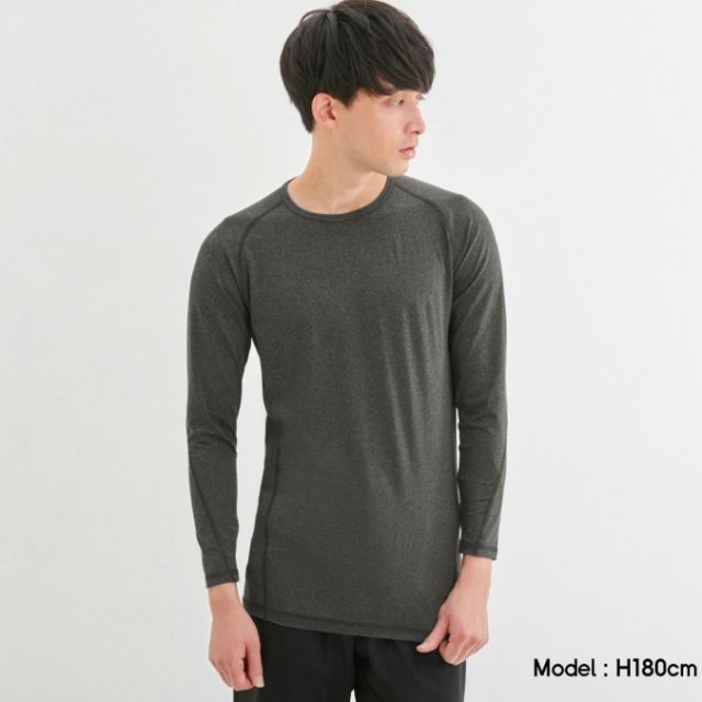 Gu Gu アクティブインナーt 9部袖 未使用の通販 By Junchan S Shop ジーユーならラクマ
