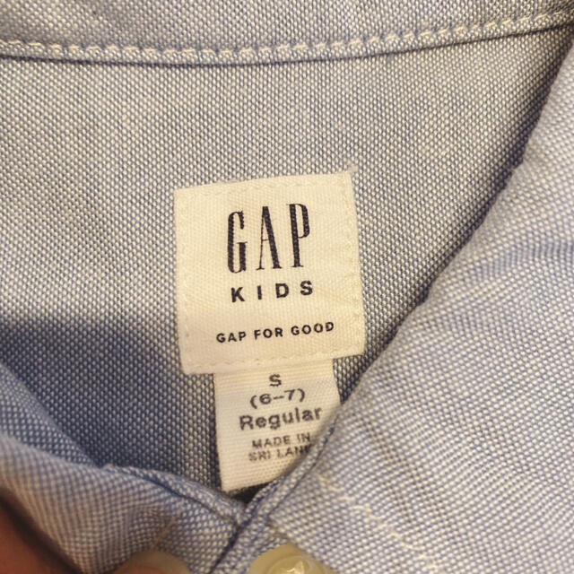 GAP Kids(ギャップキッズ)のgapkids 120 シャツ キッズ/ベビー/マタニティのキッズ服男の子用(90cm~)(ブラウス)の商品写真