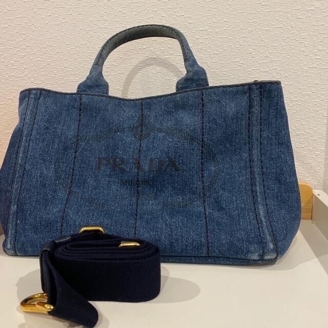 激安!早い者勝ち!美品!PRADA カナパ Lサイズ トートバッグ