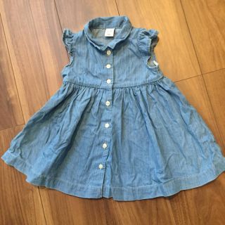 ベビーギャップ(babyGAP)のギャップ♡デニムワンピース♡80㎝(ワンピース)