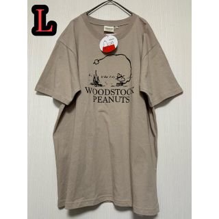 ウッドストック　スヌーピー　ピーナッツ　Ｔシャツ　Ｌサイズ(Tシャツ/カットソー(半袖/袖なし))