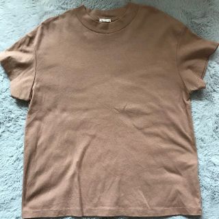 ジーユー(GU)のＧU  Tシャツ　ブラウン②(Tシャツ(半袖/袖なし))