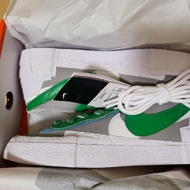 NIKE(ナイキ)の(ハルシオン様専)SACAI×NIKE BLAZER LOW   ブレーザー  メンズの靴/シューズ(スニーカー)の商品写真