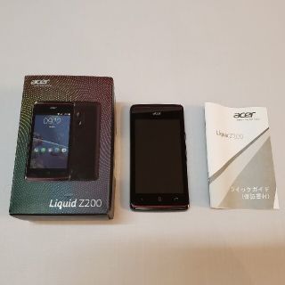 エイサー(Acer)のacer Liquid Z200 中古品(スマートフォン本体)