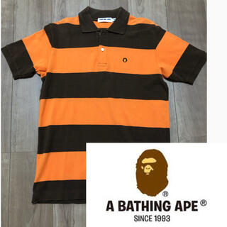 A BATHING APE - エイプ ape ポロシャツ 金タグ 美品 価格交渉okの通販 