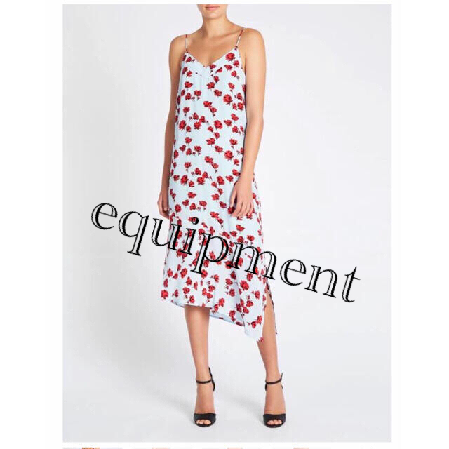 Equipment(エキプモン)の美品☆”.。Jada silk dress シルクワンピース☆。. レディースのワンピース(ロングワンピース/マキシワンピース)の商品写真