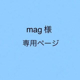 mag 様 専用ページ(その他)