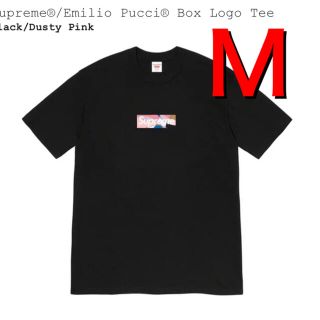 シュプリーム(Supreme)のsupreme Emilio Pucci boxlogo Tee M(Tシャツ/カットソー(半袖/袖なし))