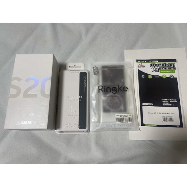 Galaxy S20 FE SM-G780F/DS 美品 純正カバー付き