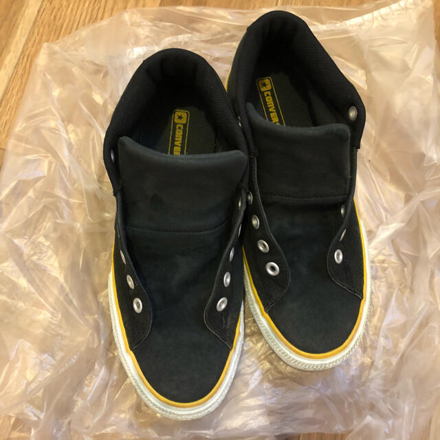 CONVERSE(コンバース)のコンバース converse ストリートII MID BLACK/YELLOW メンズの靴/シューズ(スニーカー)の商品写真