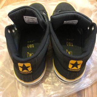 コンバース(CONVERSE)のコンバース converse ストリートII MID BLACK/YELLOW(スニーカー)