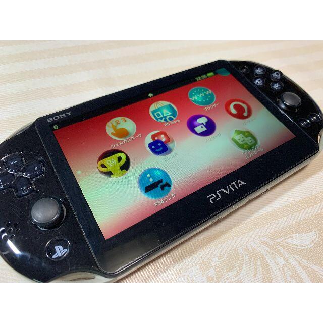 PS vita 本体 カーキ/ブラック PCH-2000　ジャンク