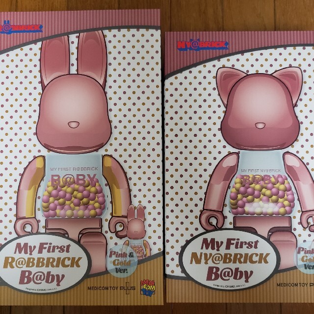 全商品オープニング価格! PINK B@BY R@BBRICK FIRST MY - TOY MEDICOM