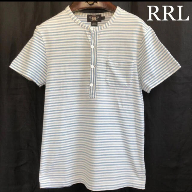 RRL ダブルアールエル Tシャツ 半袖 カットソー  ヘンリーネック  メンズ