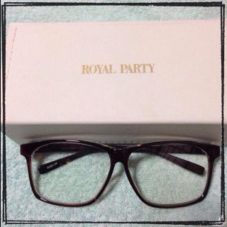 ロイヤルパーティー(ROYAL PARTY)のROYAL PARTY♡だてメガネ♡(サングラス/メガネ)