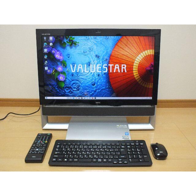 PC/タブレットNEC一体型デスクトップパソコン　VN770SSB-E3　ウイン10　23インチ