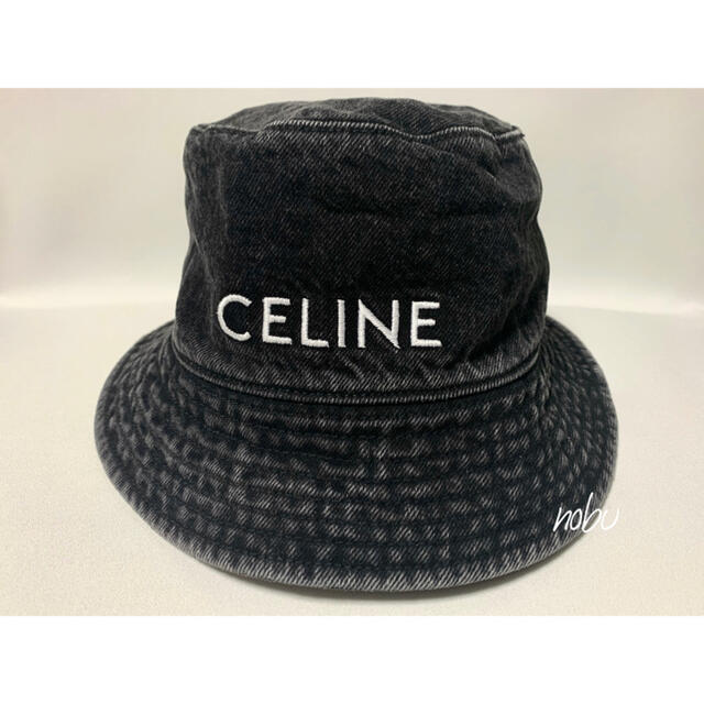 celine(セリーヌ)の新品 SS21【 CELINE セリーヌ 】バケット ハット ブラック S レディースの帽子(ハット)の商品写真