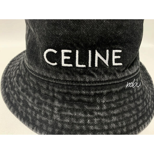 celine(セリーヌ)の新品 SS21【 CELINE セリーヌ 】バケット ハット ブラック S レディースの帽子(ハット)の商品写真