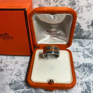 エルメス(Hermes)の正規良品/HERMES/エルメス/ムーブアッシュリング/希少オレンジカラー(リング(指輪))