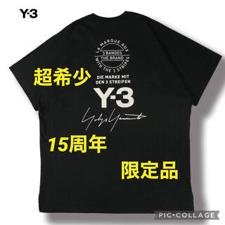 ワイスリー(Y-3)の超希少！15周年限定品！Y-3  Tシャツ(Tシャツ/カットソー(半袖/袖なし))