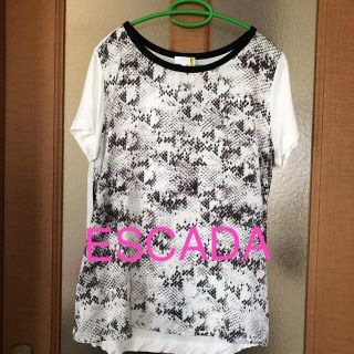 エスカーダ(ESCADA)の美品 エスカーダ トップス(カットソー(半袖/袖なし))