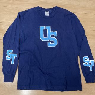 ステューシー(STUSSY)のL size stussy long sleeve T made in USA(Tシャツ/カットソー(七分/長袖))