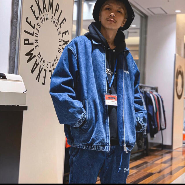 Supreme(シュプリーム)のEXAMPLE x DICKIES WORK DENIM JACKET メンズのジャケット/アウター(Gジャン/デニムジャケット)の商品写真