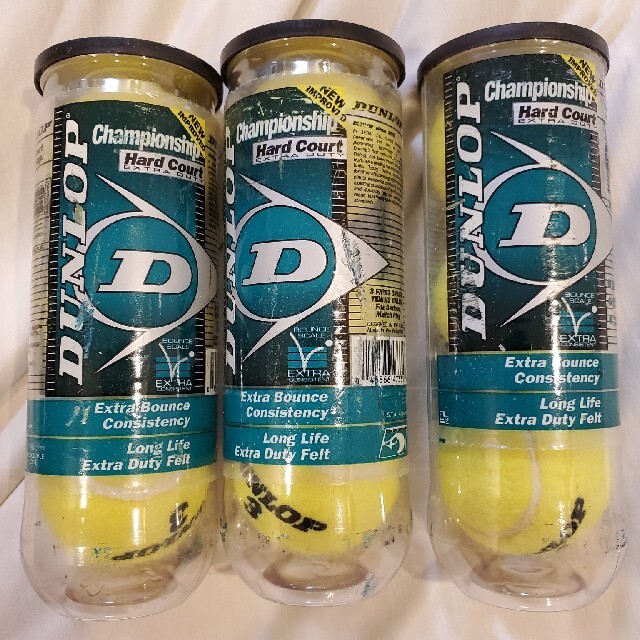 DUNLOP - ※新品未使用未開封※ ダンロップ硬式テニスボール 3個×3セット(9球)の通販 by PC74's shop|ダンロップならラクマ DUNLOP - ※新品未使用未開封※ ダンロップ硬式テニスボール 3個×3セット(9球)の通販 by PC74's shop|ダンロップならラクマ