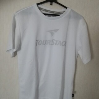 ツアーステージ(TOURSTAGE)のTOUR STAGEホワイトTシャツ Mサイズ(Tシャツ/カットソー(半袖/袖なし))