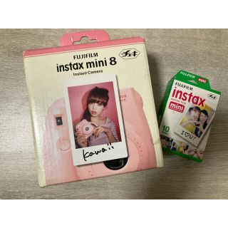 フジフイルム(富士フイルム)のevan様専用　　instaxmini 本体　フィルム2パック付(フィルムカメラ)