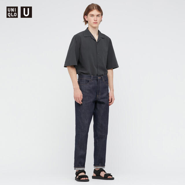 UNIQLO(ユニクロ)のUNIQLO  U セルビッジ レギュラーフィットジーンズ メンズのパンツ(デニム/ジーンズ)の商品写真