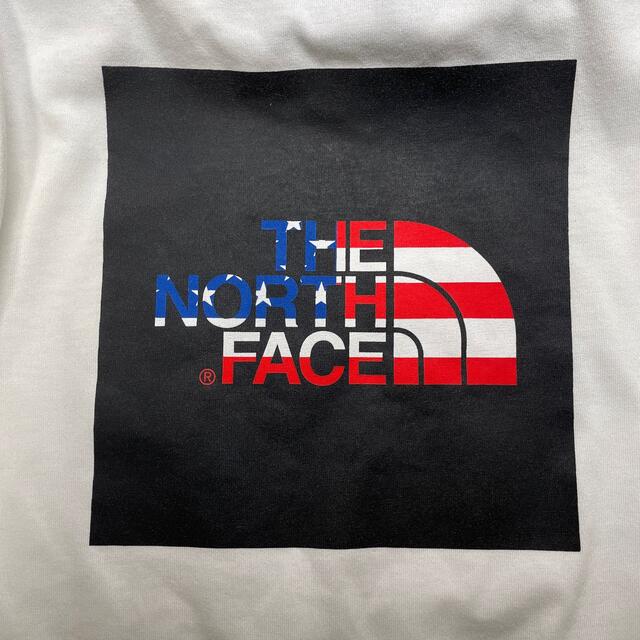 THE NORTH FACE(ザノースフェイス)のTHE NORTH FACE ノースフェイス Tシャツ USA 星条旗柄 メンズのトップス(Tシャツ/カットソー(半袖/袖なし))の商品写真