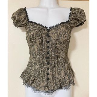 DOUBLE STANDARD CLOTHING - ダブスタ コルセット風ブラウスの通販 by