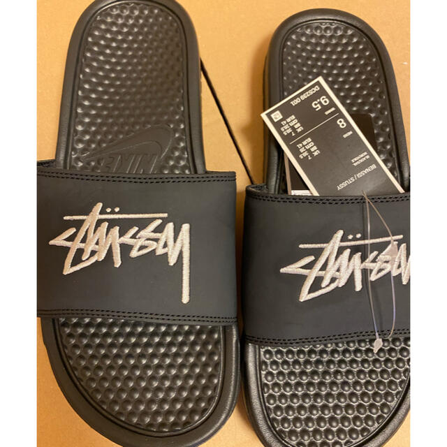 靴/シューズSTUSSY x NIKE BENASSI SLIDE 26cm