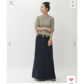 プラージュ(Plage)のPlage Healthy denim/ヘルシーデニム サイズS 美品(ロングスカート)